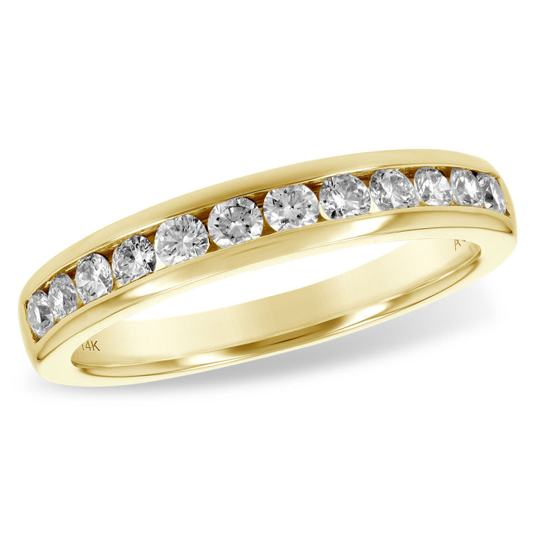 14KT Gold Ladies Diamond Wedding Ring