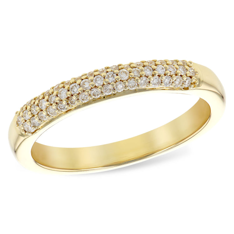 14KT Gold Ladies Diamond Wedding Ring
