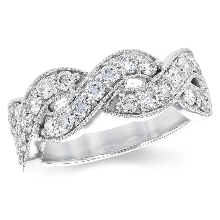 14KT Gold Ladies Diamond Wedding Ring