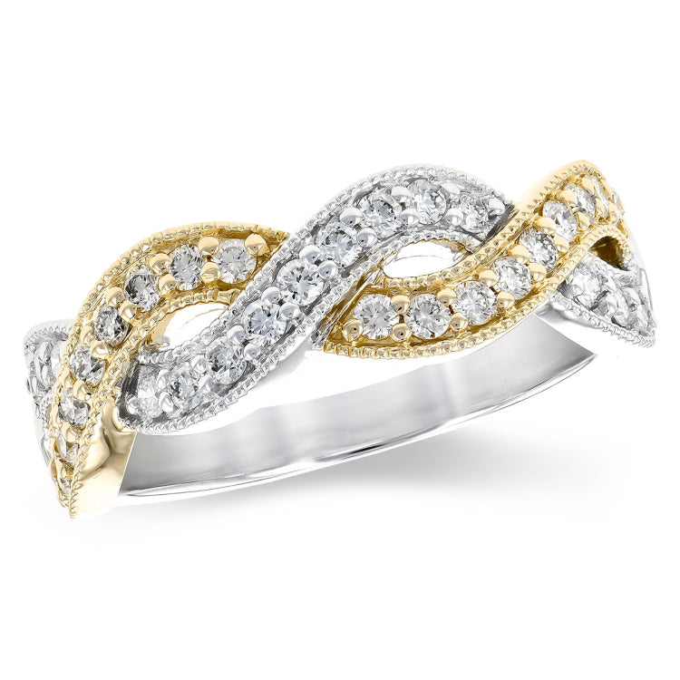 14KT Gold Ladies Diamond Wedding Ring