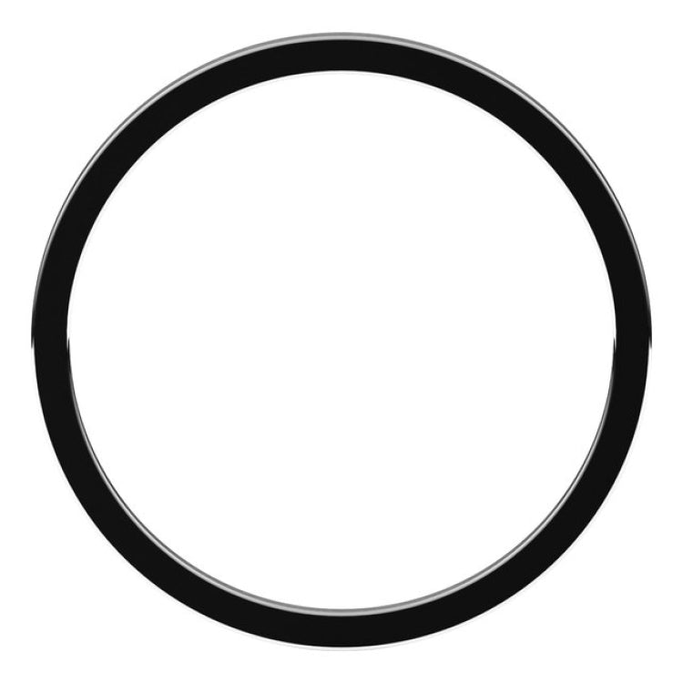 14K White Gold 1 mm Flat Band Size 6