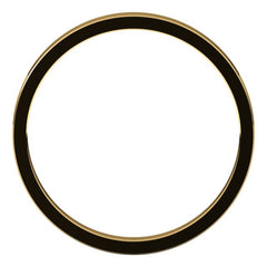 18K Yellow Gold 2 mm Flat Band Size 4
