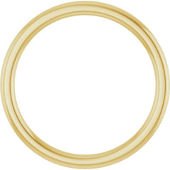10K Yellow Gold 1.5 mm Comfort-Fit European-Style Band Size 7