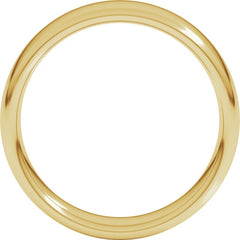 14K Yellow Gold 5.5 mm Comfort-Fit European-Style Band Size 11.5