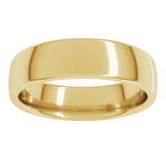 18K Yellow Gold 5.5 mm Comfort-Fit European-Style Band Size 8.5