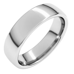 Platinum 5.5 mm Comfort-Fit European-Style Band Size 9