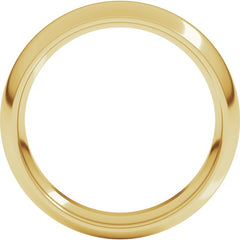 10K Yellow Gold 5.5 mm Comfort-Fit Half Round Band Size 9.5