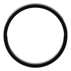 14K White Gold 2 mm Flat Band Size 9.5