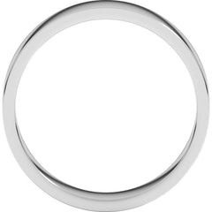 Sterling Silver 5 mm Flat Band Size 7.5