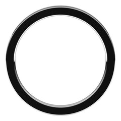 Sterling Silver 2 mm Comfort-Fit Flat Band Size 7