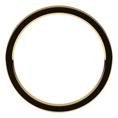 10K Yellow Gold 1.5 mm Flat Comfort Fit Light Band Size 6